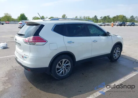 2014 Nissan Rogue Sl z USA, uszkodzony, nr VIN 5N1AT2MVXEC850796